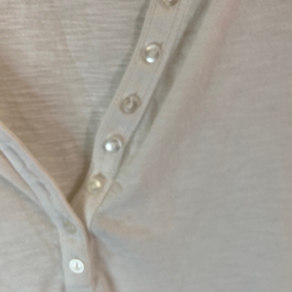 Sonoma white Henley Gilmore girls 100% cotton m y2k - Picture 3 of 5